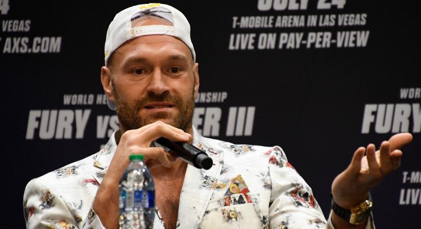 Tyson Fury Budapesten tett hatalmas bejelentést