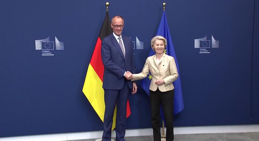 Friedrich Merz: a vámviták eszkalálása nem célravezető  videó