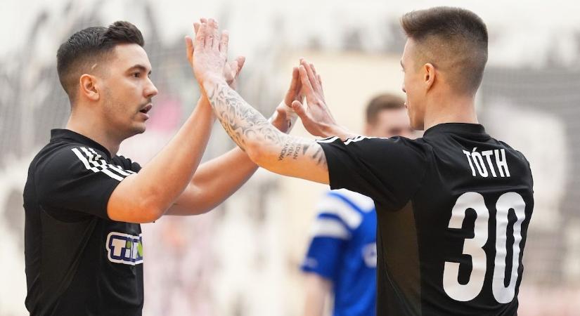 Magabiztos siker a DEAC férfi futsalosaitól