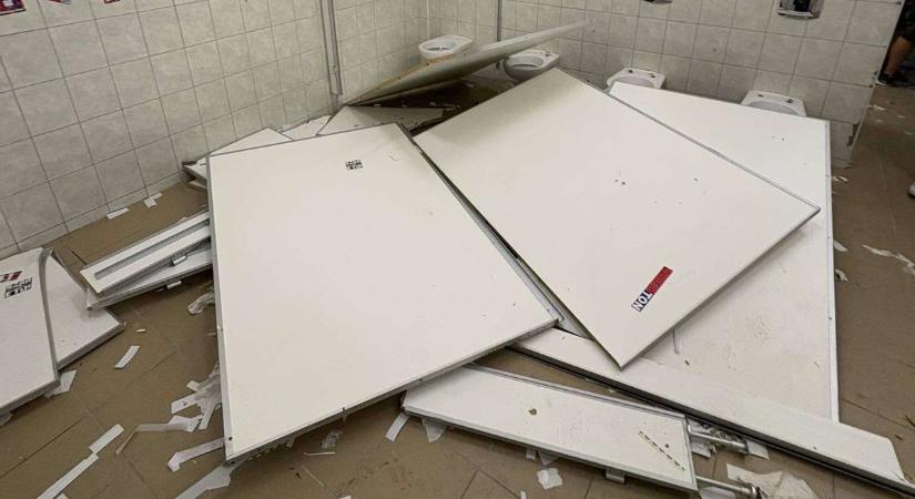 Elszabadultak a vandál drukkerek: nemcsak a Fradi járt pórul (FOTÓK)