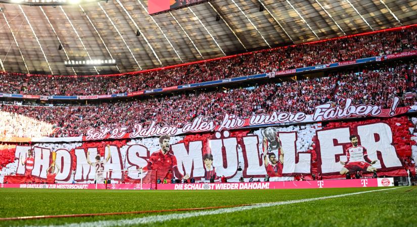 „Danke, Thomas!” – A Bayern így búcsúzott Müllertől