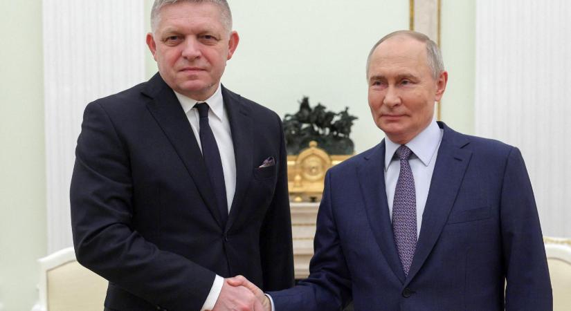 Most Robert Fico ígérte meg Vlagyimir Putyinnak, hogy vétózni fog az orosz energiaszállításokért