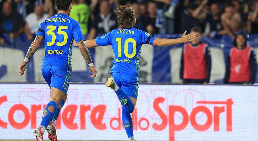 Serie A: kulcsfontosságú győzelmet aratott az Empoli! – videóval