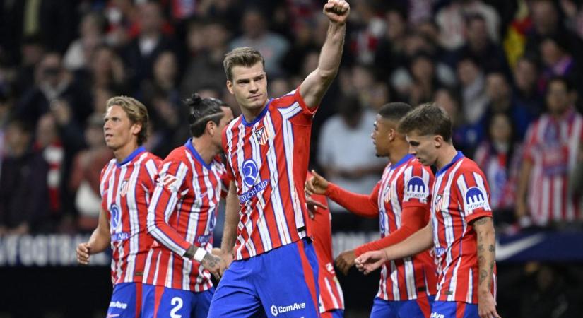 Félóra alatt rámolt be egy mesternégyest az Atlético csatára