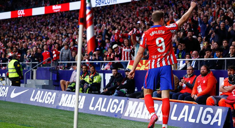 La Liga: Sörloth mesternégyesével simán legyőzte a Sociedadot az Atletico Madrid! – videóval