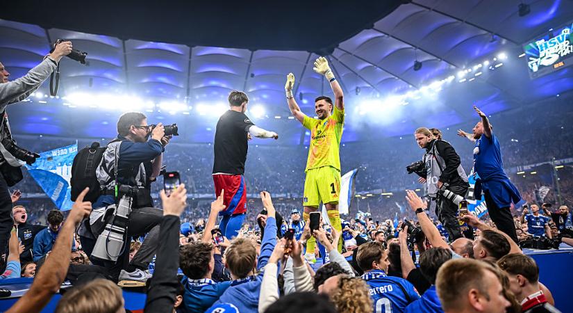 Bundesliga: hét év után visszatér az élvonalba a Hamburger SV