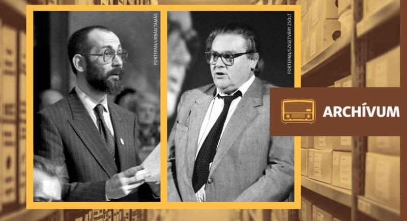 Elvtárs, ejtőernyős, szakember — archív interjú Tamás Gáspár Miklóssal és Csurka Istvánnal