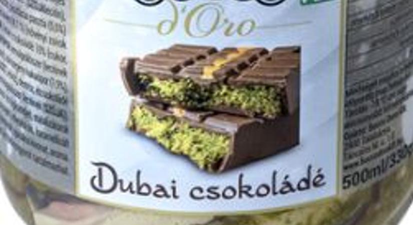 Már jégkrém is van dubai csokisból - de ezt a fajtát ne egye meg, sőt, vigye vissza a boltba!