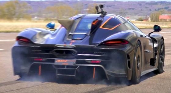 Gyorsabb 100–200-ra, mint 0–100-ra: újabb rekordot döntött a Koenigsegg Jesko