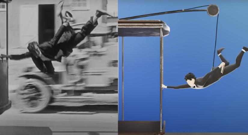 Hiába telt el száz év, ma is lélegzetelállítóak Chaplin és Buster Keaton filmes trükkjei