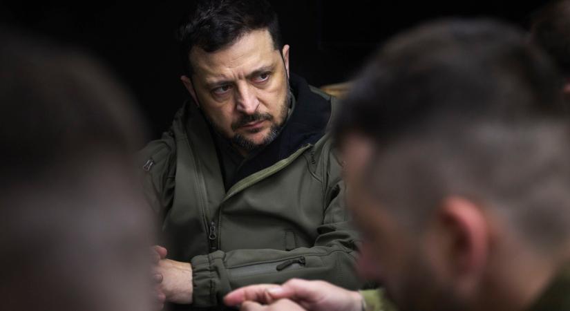 Az ukrán elnök szerint Oroszország a háború befejezését fontolgatja