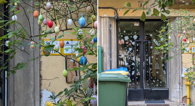 A budai Hegyvidéken egyszerre van május, húsvét, és karácsony