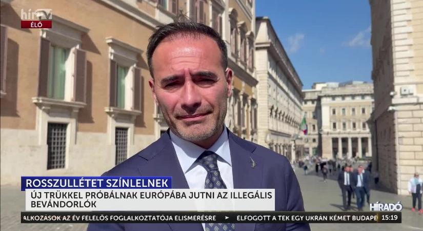 Új trükkel próbálnak Európába jutni az illegális bevándorlók  videó