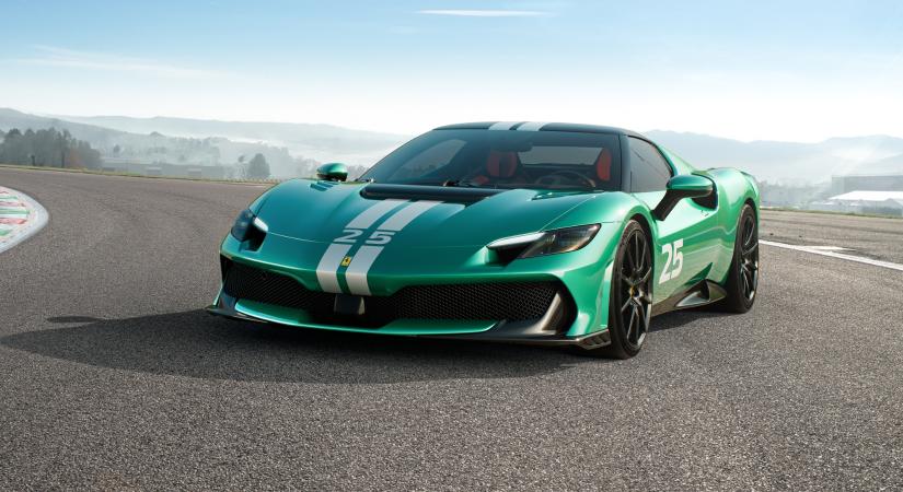 Szédítően gyönyörű sportautó a 880 lóerős Ferrari 296 Speciale