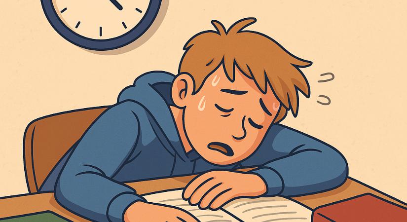 Miért vagy mindig fáradt suli után? – Burnout tiniknél