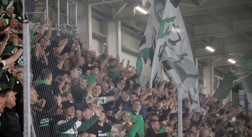 A paksi drukkerek felvették a versenyt a Ferencváros szurkolóival (videó)