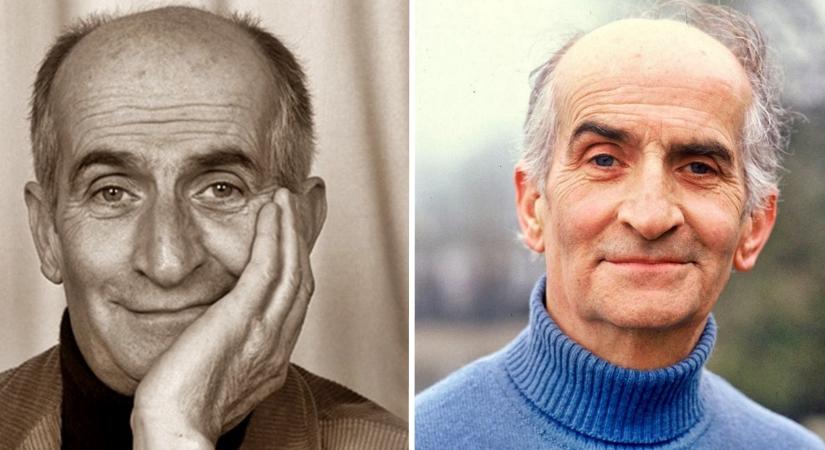 Már 42 éve nincs közöttünk – Soha nem látott fotók kerültek elő Louis de Funès filmforgatásairól