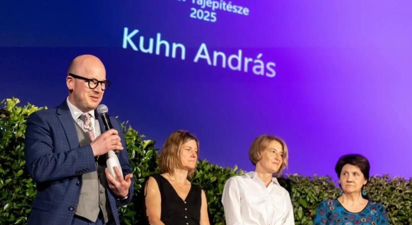 Kuhn András, Debrecen főkertésze lett az év tájépítésze