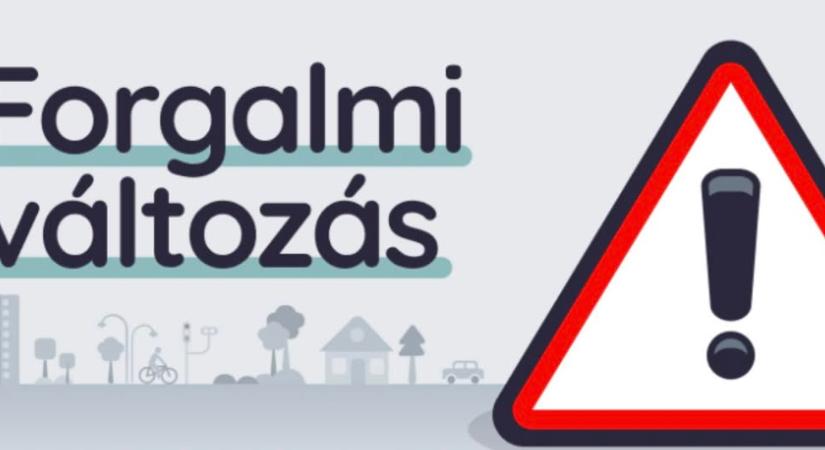 Hétfőn lezárják a Gerle utcát Szolnokon, ivóvízvezeték-javítás miatt!