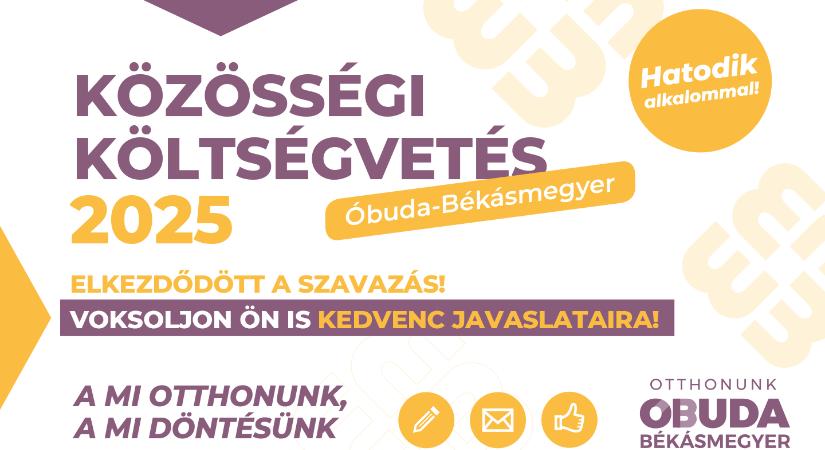 Elindult a Közösségi Költségvetés 2025 szavazása