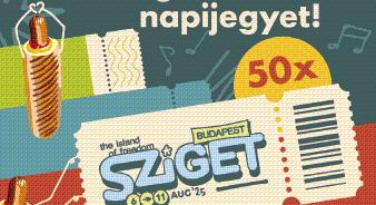 Shell Café hot doggal a Szigetre!