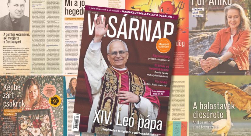 Megújult külsővel kapható a Vasárnap új száma!