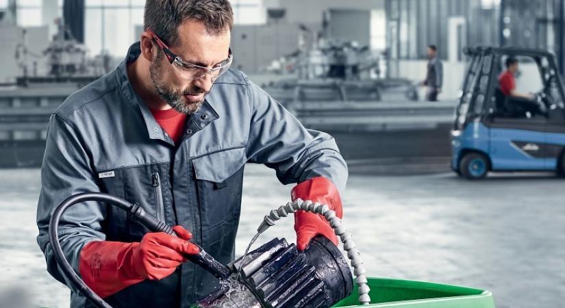 A Mewa Textil-Service bemutatja szolgáltatásait a budapesti „Ipar Napjai” kiállításon