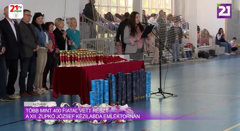 Aktuális (2025.05.12) Több mint 400 fiatal vett részt a XII. Zupkó József kézilabda emléktornán (videó)