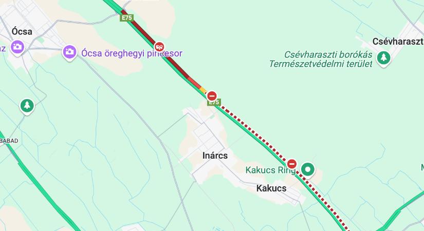 Súlyos baleset az M5-ösön: egy ember meghalt, a pályát lezárták