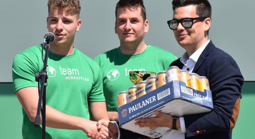 Focitornát rendeztek a német kötődésű debreceni vállalatoknak