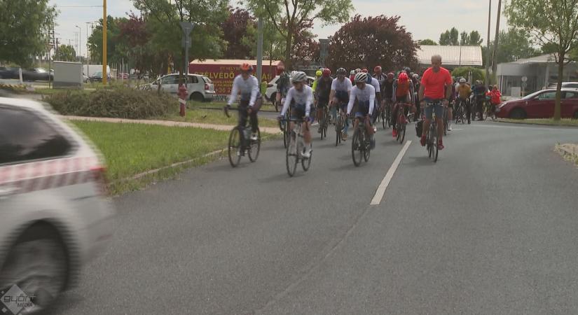 Mosolyhajtás a Tour de Hongrie győri szakaszán