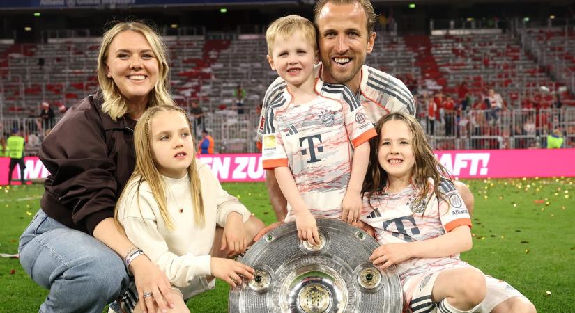 „A feleségem azt mondta, maradjak távol, mert bűzlök a sörtől” – Így ünnepelte az első csapattrófeáját Harry Kane