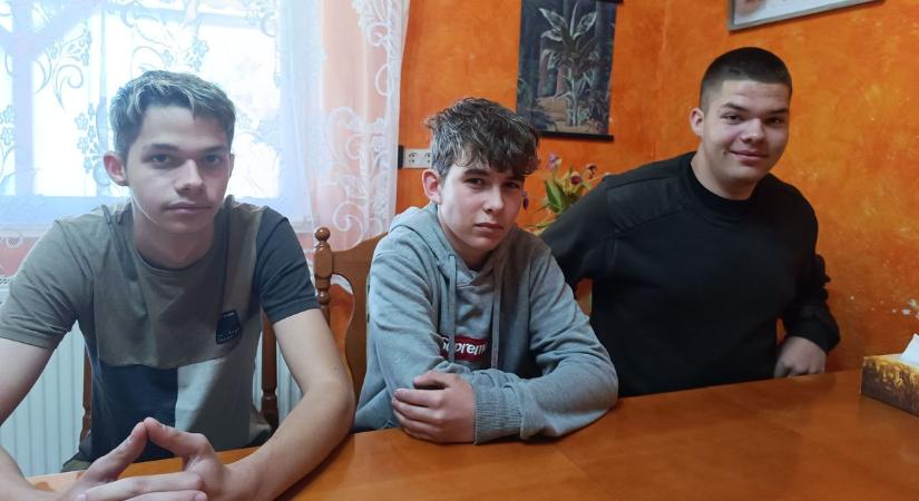Videón az életmentő kamaszok: Bencére, Hunorra és Gergőre minden család büszke lenne