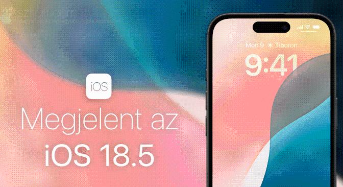 Megjelent az iOS 18.5 – egy új háttérkép, szolgáltató általi műholdas támogatás az iPhone 13 modelleken, egyebek