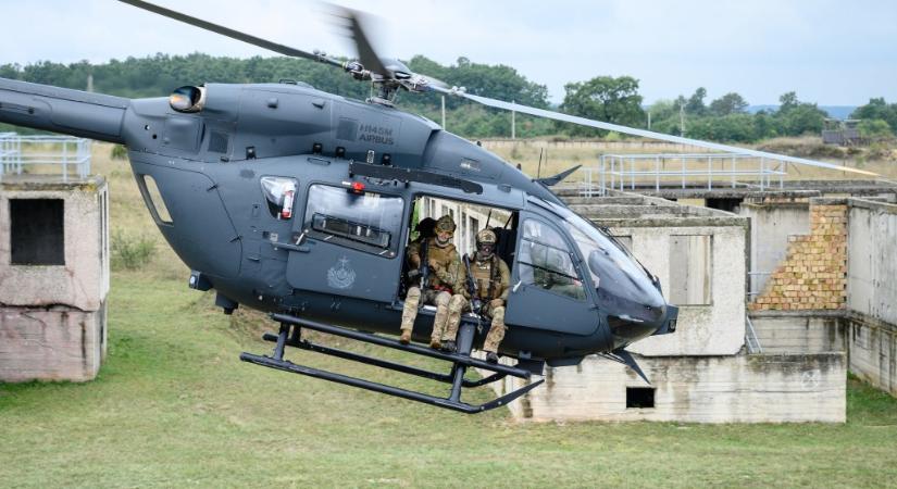 Harci helikopterek zúgnak a levegőben Nagykanizsa térségében is