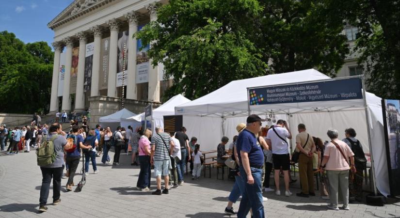 Különleges programokkal és közel száz kiállítóval vár a Múzeumok Majálisán a Nemzeti Múzeum