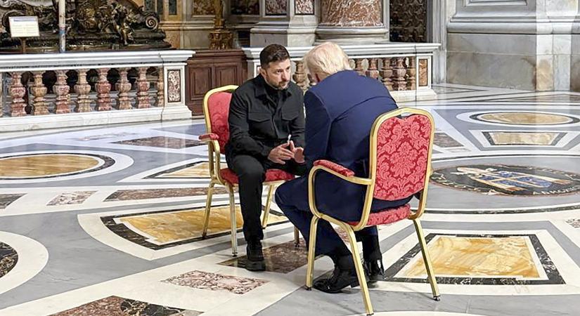 Zelenszkij támogatja Trump részvételét az orosz-ukrán tárgyalásokon