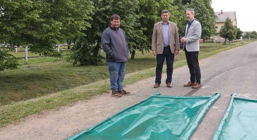 Száj- és körömfájás betegség: mobil kerékfertőtlenítő került a kőszegi intézményhez