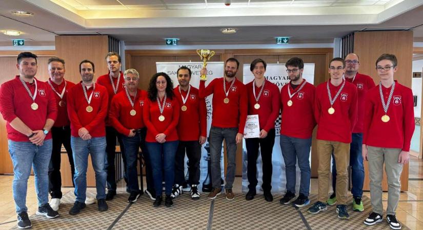 Tizenhetedik bajnoki címét szerezte meg a Tuxera Aquaprofit Nagykanizsai Sakk Klub