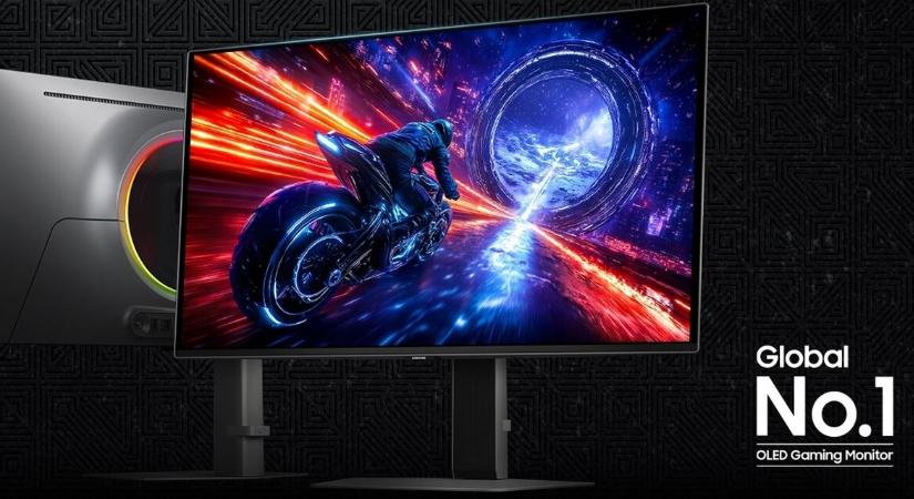 500 Hz-re képes, kvantumpontos OLED monitor érkezik a Samsung névjegyével