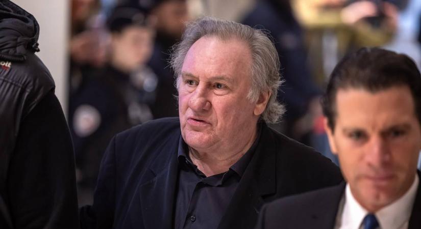 Szexuális zaklatásért börtönbüntetésre ítélték Gérard Depardieu francia színészt