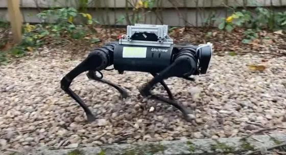 A vakvezető kutyákat is kiválthatja a szingapúri robotkutya