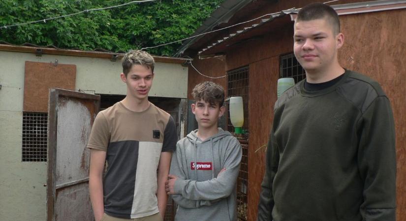 Videón a hős fiatalok, akik a vonat elől mentettek meg egy bajba jutott biciklist