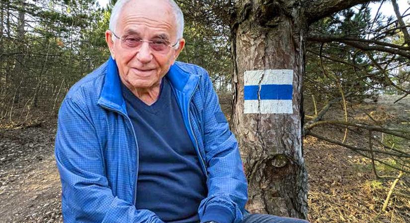 Vitray Tamás fia volt az a túrázó, aki medvével találkozott az erdőben, így történt az incidens a Kéktúra útvonalán