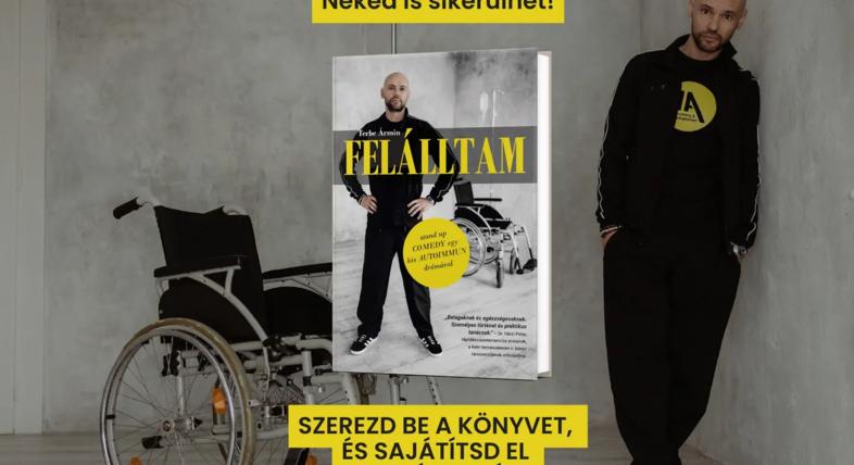 Gyógyíthatatlannak hitték, mégis megtalálta a kiutat – "Felálltam" című könyve most másoknak is segíthet!
