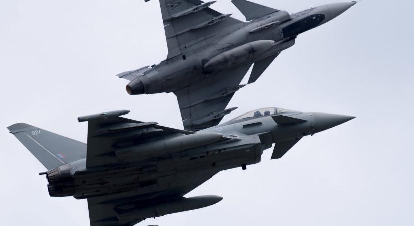 Nem drónok miatt szálltak fel a Gripenek