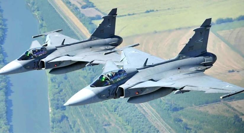 Egy vitorlázó repülőgép miatt repültek a Gripenek Nyíregyháza környékén
