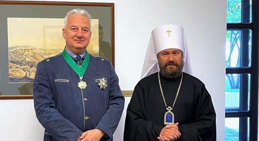 Telex: A kiutasított ukrán hírszerzők egyikének célpontja a Putyin-kiszolgáló Kirill pátriárka jobbkeze, Hilarion metropolita volt