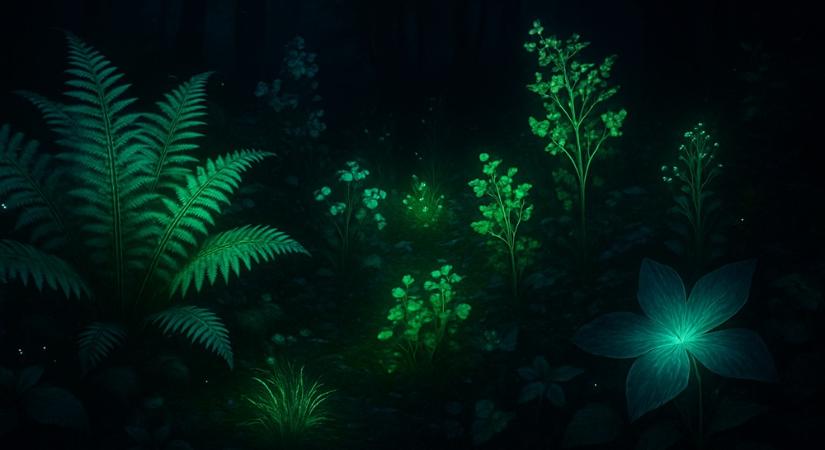 Mi lenne, ha minden növény fluoreszkálna éjszaka? – Álomszép erdők vagy kaotikus ökoszisztéma?