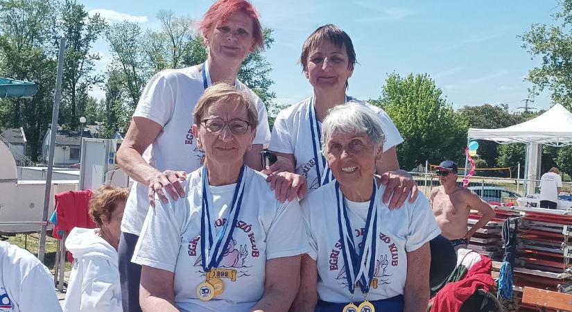 Egri Senior Úszó Klub: hölgyek napja Szentesen